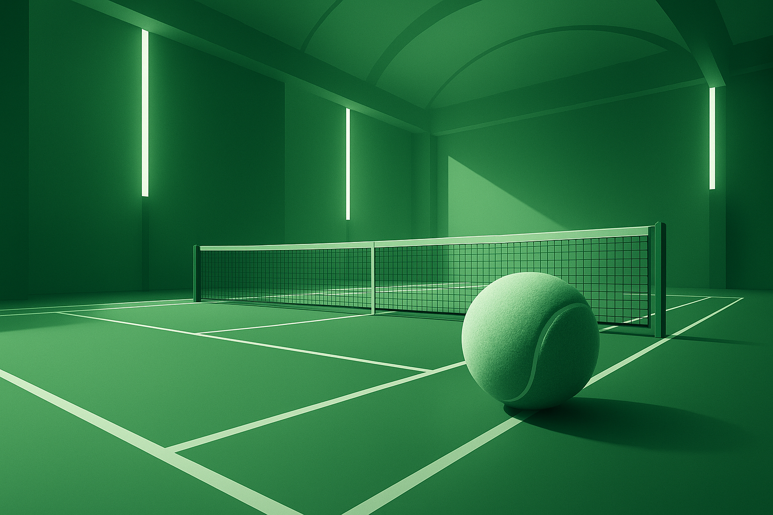 Крытый теннисный корт